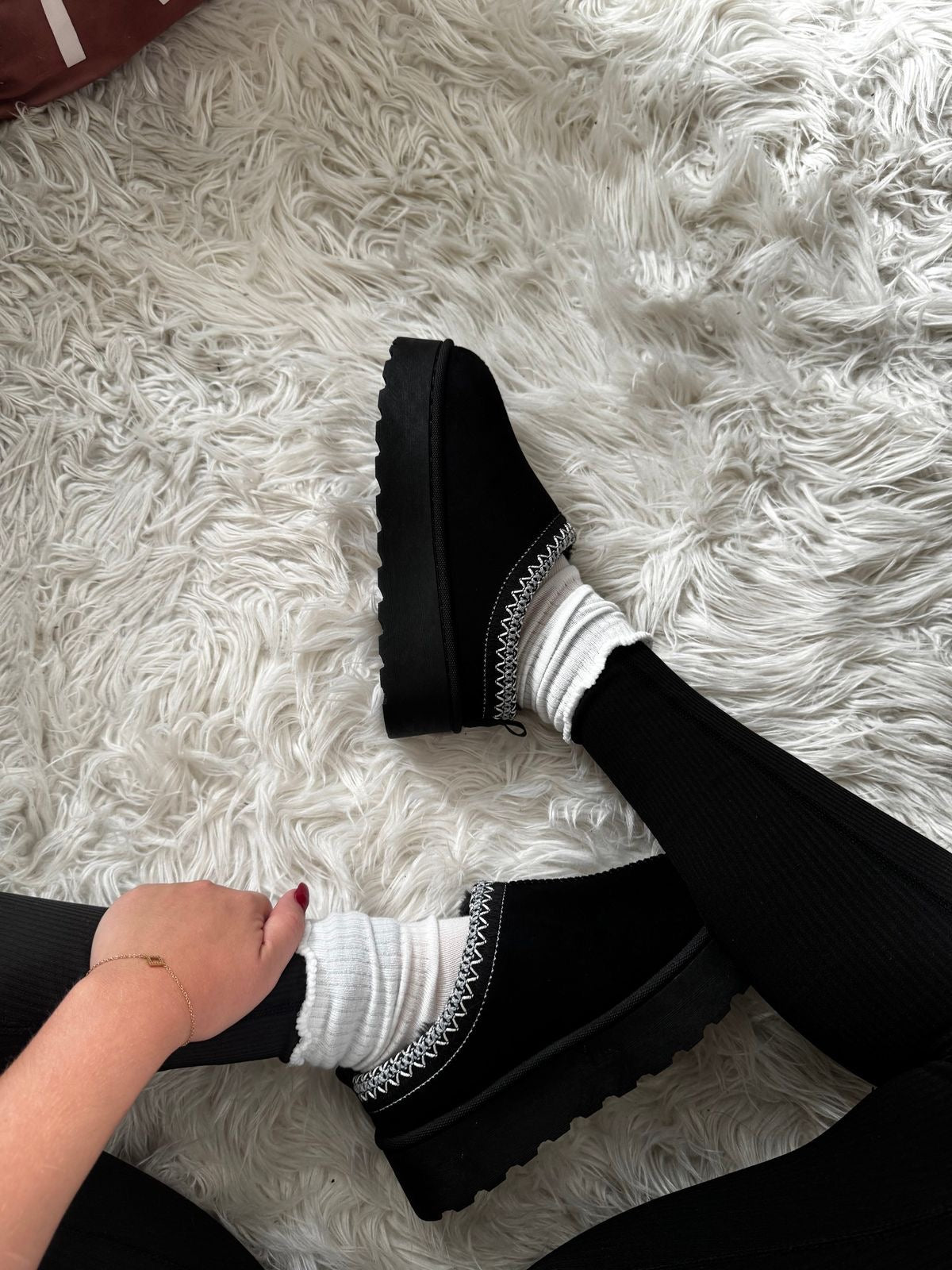 Bottines fourrées