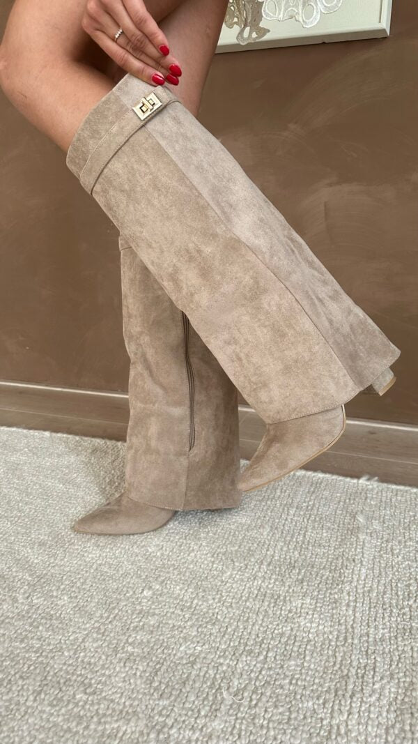 Bottes en daim - 4 coloris