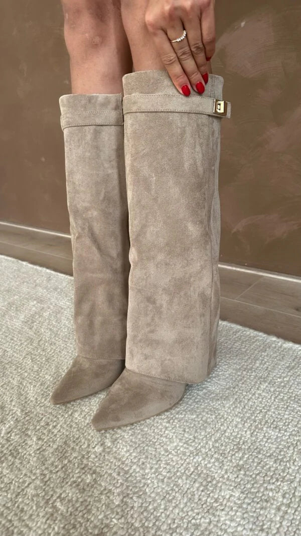 Bottes en daim - 4 coloris