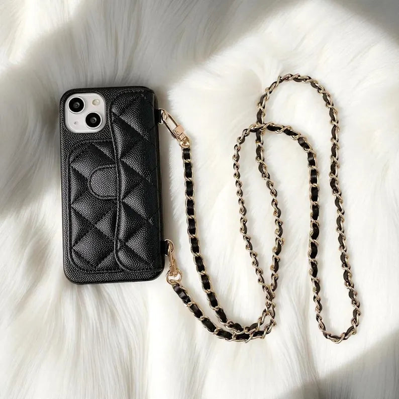 Coque en similicuir matelassé