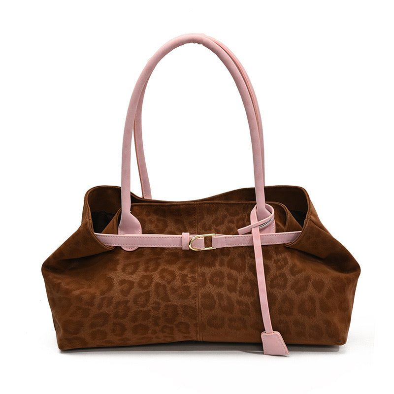 Sac à main vintage -LÉOPARD