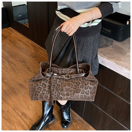 Vintage handbag -LEOPARD