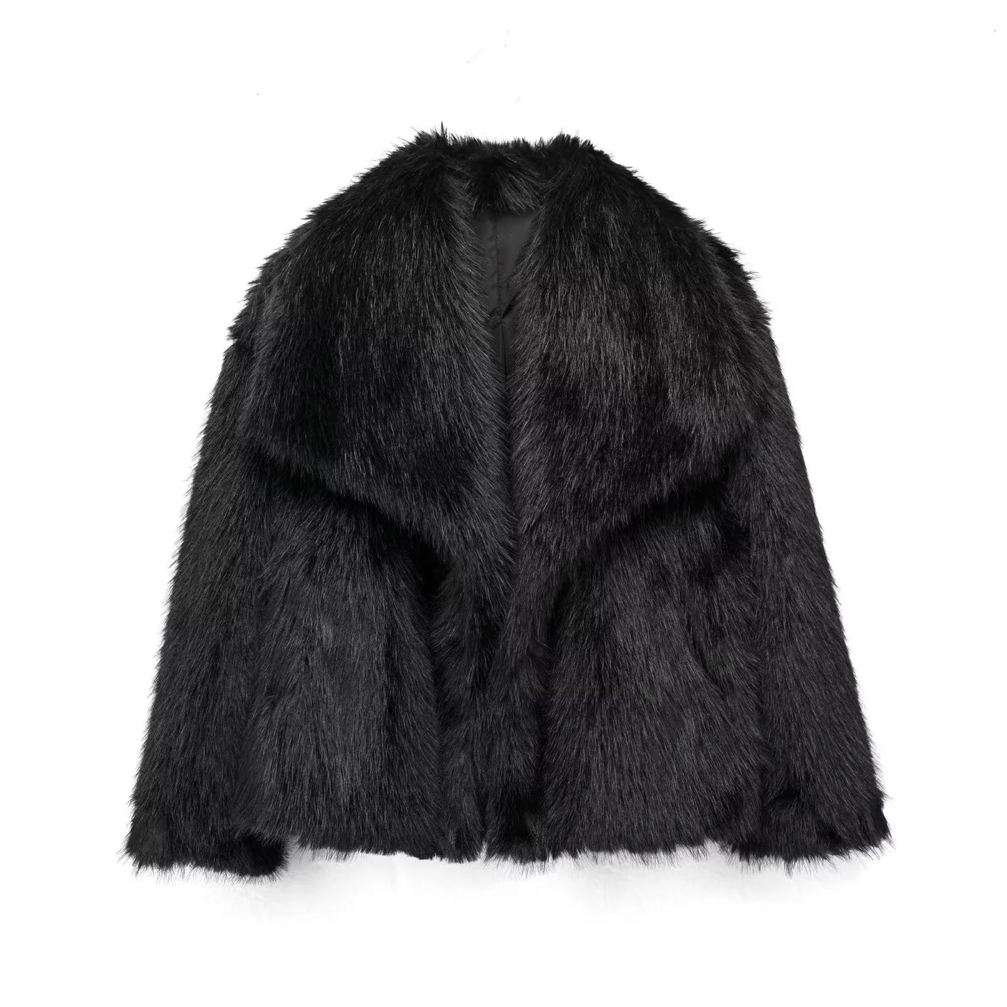 Manteau en Fausse Fourrure